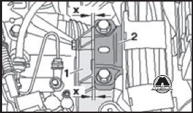 Снятие двигателя VW Touran