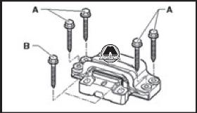 Опоры силового агрегата VW Touran