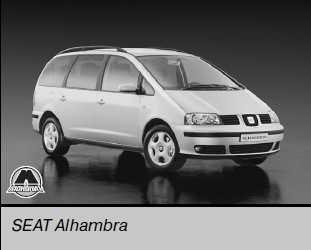 VW Sharan/SEAT Alhambra/Ford Galaxy