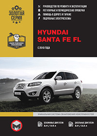 Hyundai Santa Fe FL (Хьюндай Санта Фе ФЛ) з 2010 р, посібник з ремонту